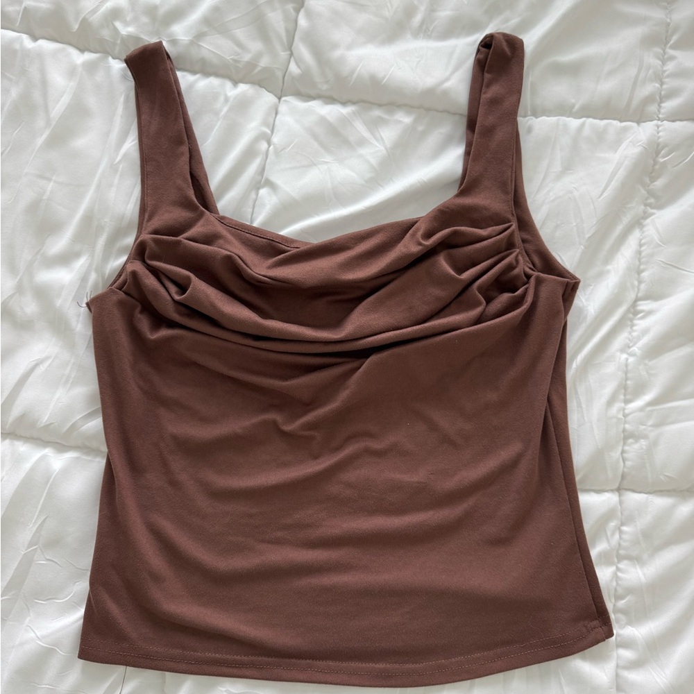 Amazon Women's Brown Camisole Top